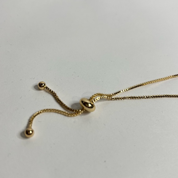 14k gold filled butterfly bracelet - Picture 2 of 3